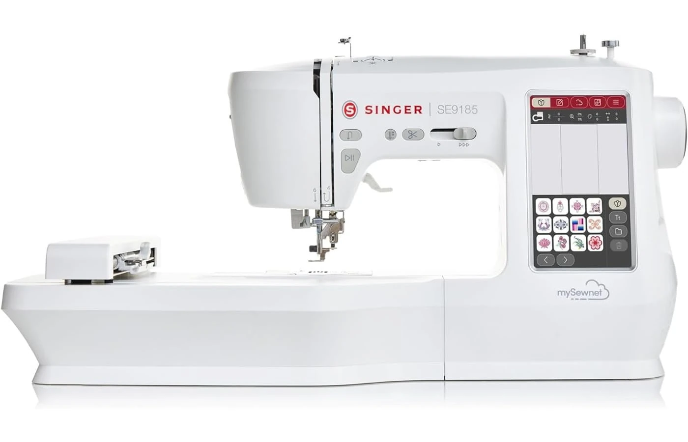 Singer SE9185 Combi Sewing & Embroidery Machine - Computerised 150 Built-In Embroidery Designs