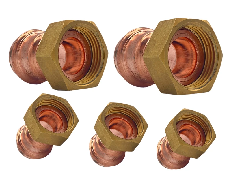 Amazinnov F01GP Crimp Copper Heating, Brass, ØFF28-Lot 5