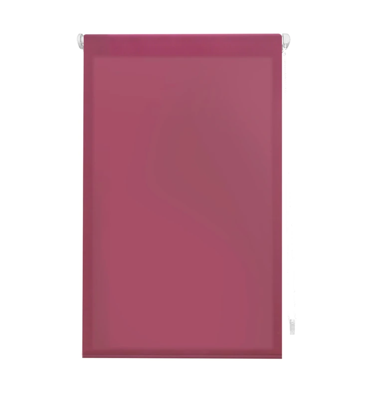 INTERBLIND | EasyFix Premium Roller Blind Translucent Smooth 140 x 180 cm (Width by Height) - Premium Roller Blind Assembly Without Tools Fabric Measure 137 x 175 cm - Roller Blind Without Drilling