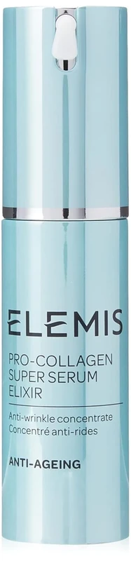Elemis Pro-collagen Super Serum Elixir, Anti-Wrinkle Concentrate, Face Serum, Nourishes and Smooths, All Skin Types, Moisturising and Invigorating Formula, for a Healthy Looking Shine