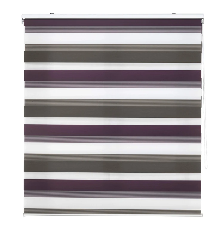 INTERBLIND | Night and Day Roller Blind Double Layer Premium - Night and Day Blind Size 140 x 180 cm Width by Height - Night and Day Blind Fabric Measure 137 x 175 cm - Night and Day Blind Colour