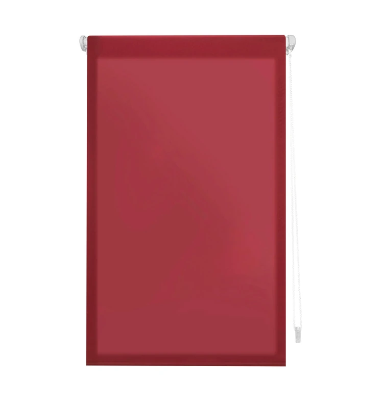 INTERBLIND | EasyFix Premium Roller Blind Translucent Smooth 140 x 180 cm (Width by Height) - Premium Roller Blind Assembly Without Tools Fabric Measure 137 x 175 cm - Roller Blind Without Drilling