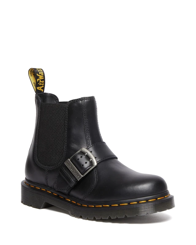 Dr. Martens Unisex 2976 Chelsea Boots, Black, 6 UK