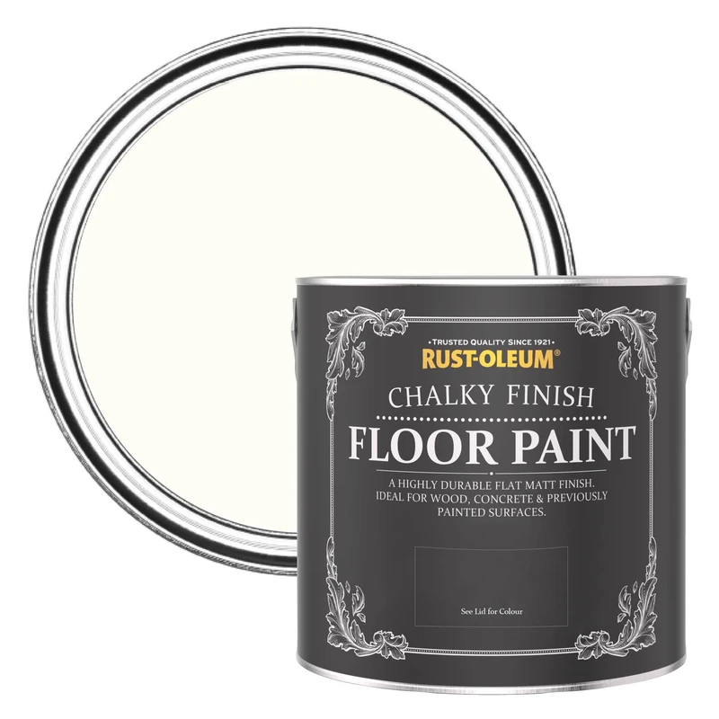 Rust-Oleum Pink Scratch Proof Floor Paint in Matt Finish - Sweet Nothing 2.5L