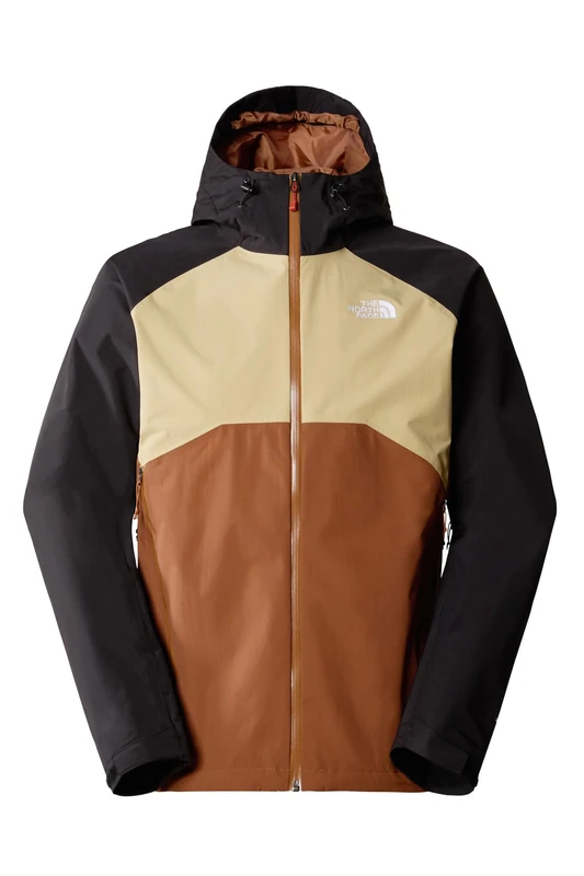 THE NORTH FACE Stratos Jacket Stone Brown/Khaki Stone/Tnf Black L