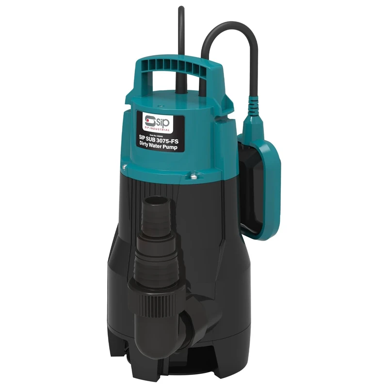 SIP SUB 3075 Submersible Water Pump Dirty Water with Float Switch 230V 750W 14,100L/hr Flow Rate