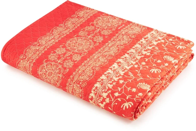 Bassetti BRENTA 9328488 Bedspread 100% Cotton Mandarin O1 240 x 255 cm