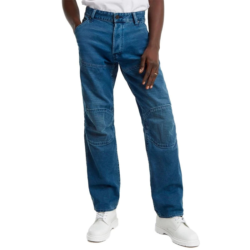 G-Star Men's G-STAR Elwood 3D Regular Jeans, Blue (faded indigo gd D23699-D894-G925), 30W / 32L