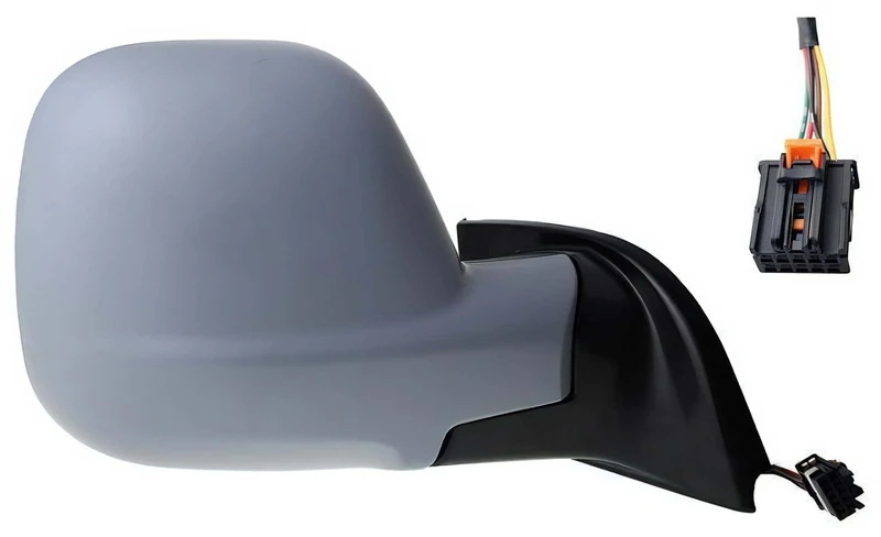 Electric Mirror Made for Peugeot Rider from 2018 Onwards Left Side Electric Folding Thermal Paint