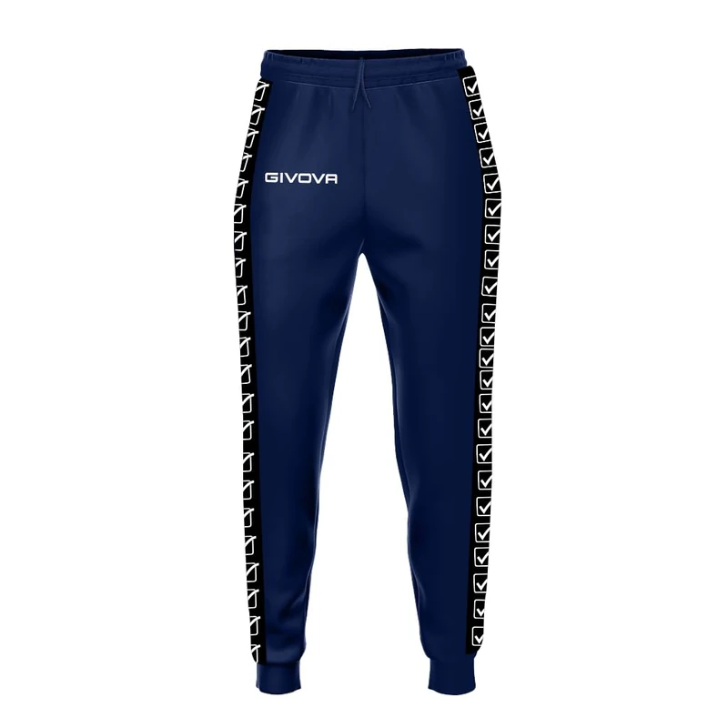 Givova Terry Band Pants Trousers, Blue, L