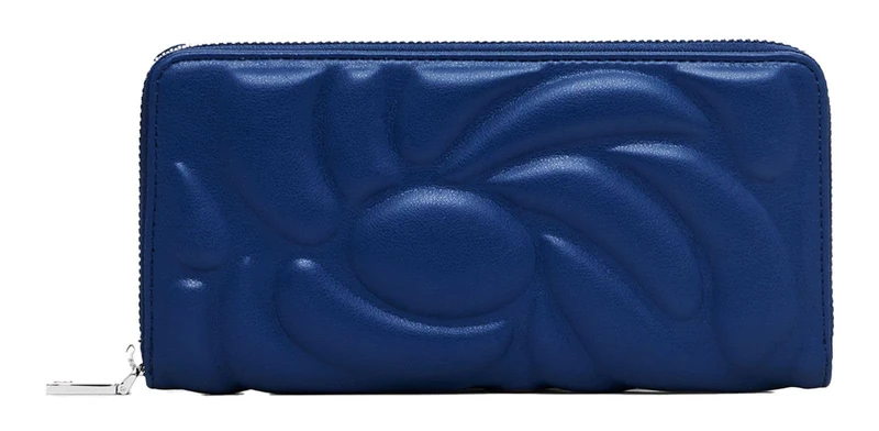 Desigual Women's Accessories PU Long Bi-Fold Wallet, Blue, blue, 29