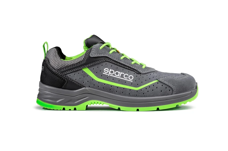 sparco Unisex's Indy Fire and Safety Shoe, Grey, 11.5 UK