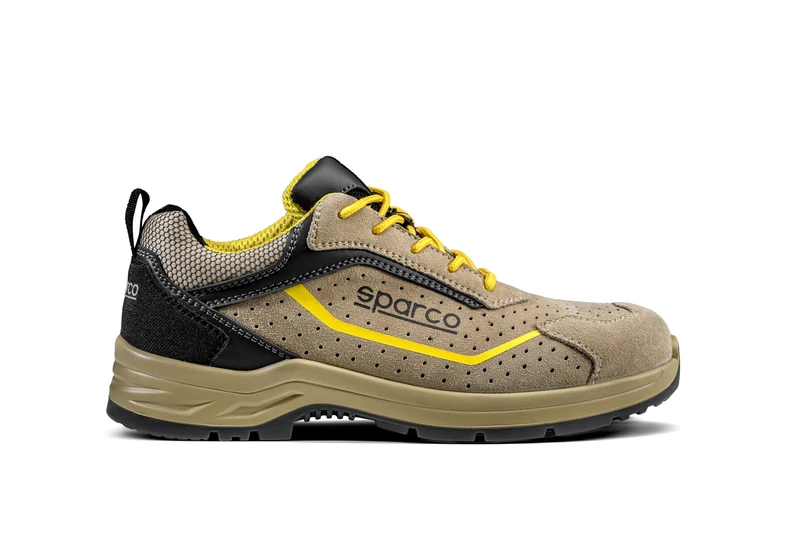 sparco Unisex Colton Fire and Safety Shoe, Yellow, 9 UK