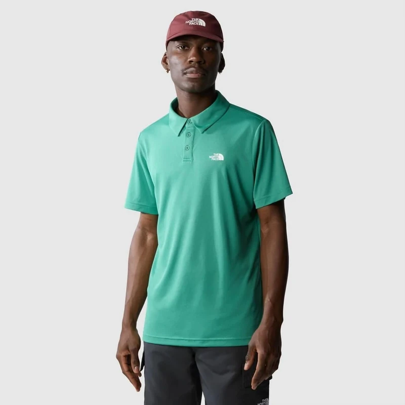 The North Face Tanken Polo Shirt Gemstone Green S