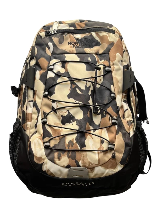 The North Face Borealis Backpack Khaki Stone Grounded Floral Print/Tnf Black One size