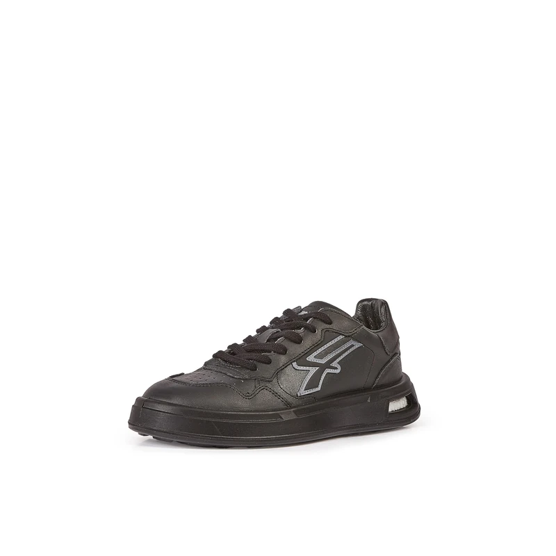 Scarpe Linea Urban Kal OB SR, Sneakers Uomo e Donna con Lacci, suola in poliuretano arricchita con l’inserto Infinergy® e certificata antiscivolo. Nero Grigio