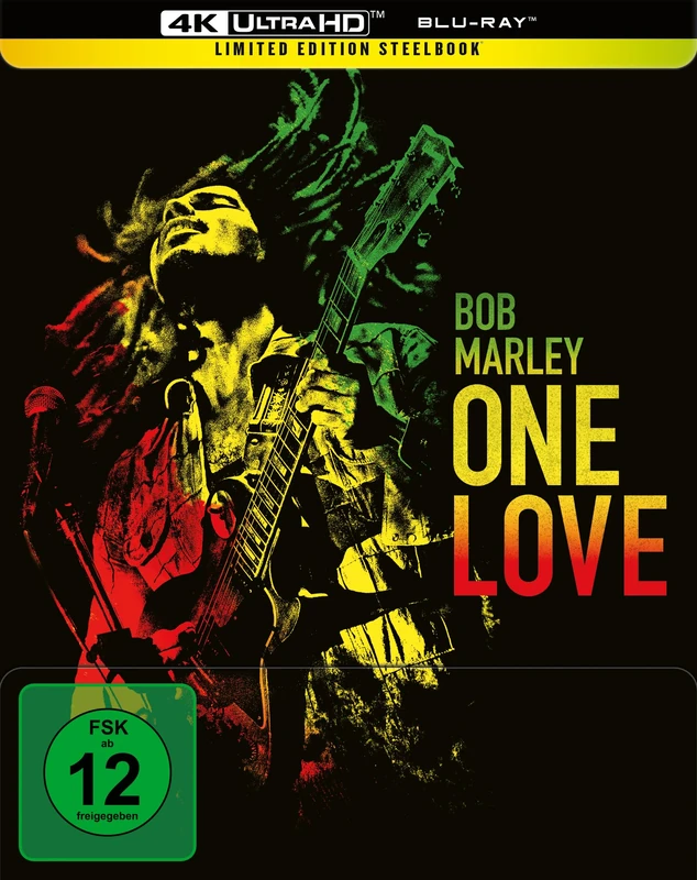 Bob Marley: One Love - Limited Steelbook [4K Ultra HD] + [Blu-ray]