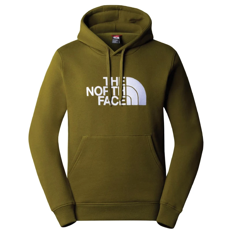 The North Face Drew Peak Hooded Sweatshirt Forest Olive M