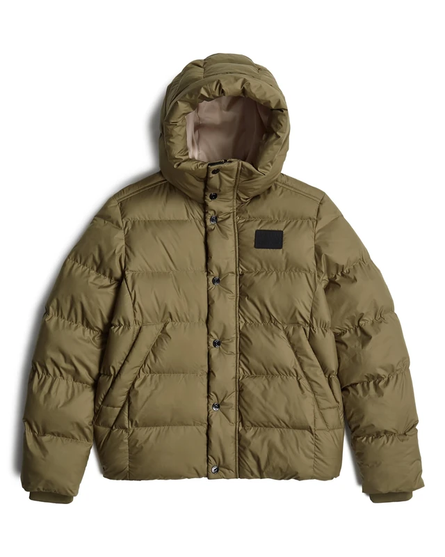 G-Star Girl's Kids Whistler Short Puffer, Green (antic green D25909-01-735), 8