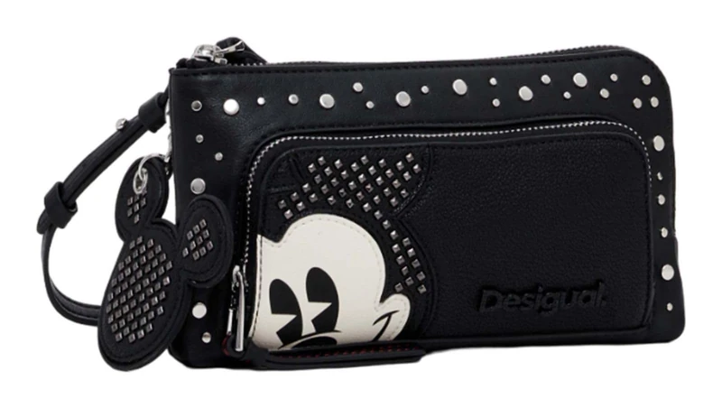 Desigual cross body bag clutch Mickey Studystyle Lisa Crossbody Bag Black