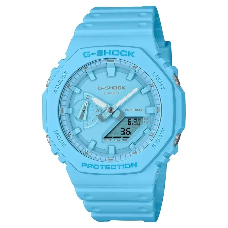 Casio GA-2100-2A2ER Men's Watch - 45mm Case, 20 Bar Water Resistance