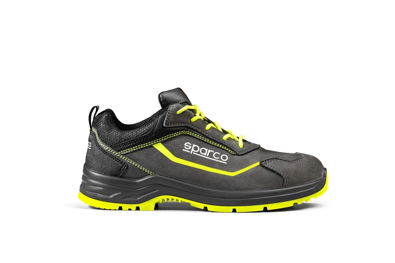 sparco Unisex Conor Fire and Safety Shoe, Yellow, 13.5 UK