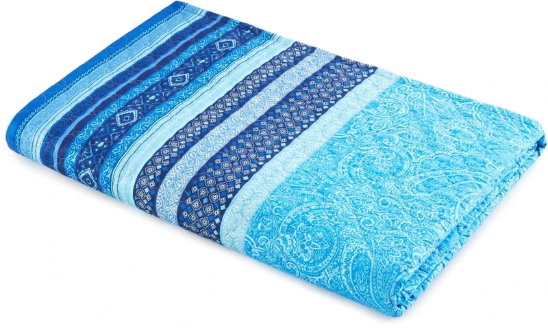 Bassetti Maser 9328480 Bedspread 100% Cotton Indigo B2 Dimensions 240 x 255 cm