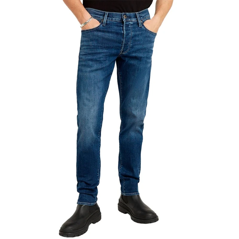 G-STAR Men's 3301 Slim Jeans, Blue (Medium Aged D25742-8968-071), 40W / 32L