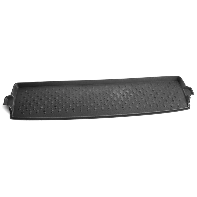 Volkswagen Trunk Mat, Polyethylene (PE), 118.6x33.5 cm, Black, Behind 3 Row Seats, For VW ID.Buzz from 2023 - Image 1