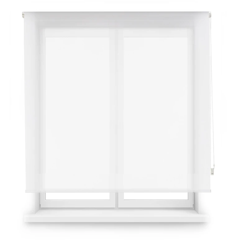 INTERBLIND Premium Roller Blind Fabric Screen – Roller Blind Size 160 x 250 cm Width – High Glare Reduction and Effective Sun Protection – Fabric Size 157 x 245 - Image 1