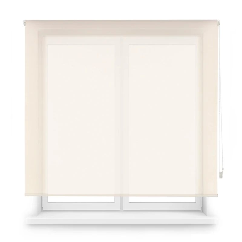 INTERBLIND Premium Roller Blind Screen – Roller Blind Size 140 x 180 cm Width – Anti-Glare and Effective Sun Protection – 137 x 175 cm