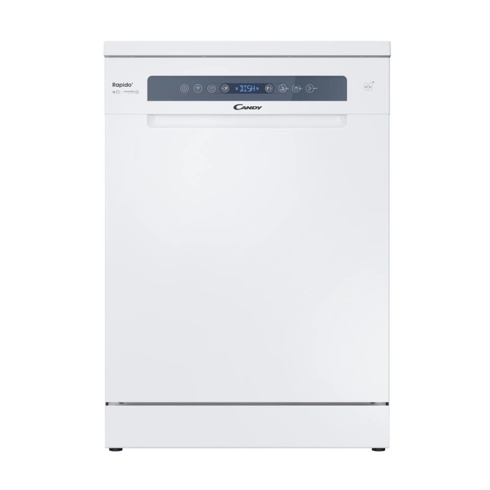 Candy CF5C7F0W Freestanding Dishwasher 15 Place Settings, White, with WiFi