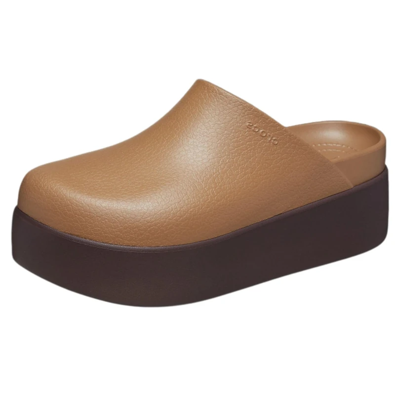Crocs, Women, Dylan Platform Clog, Sepia, 7 UK Women