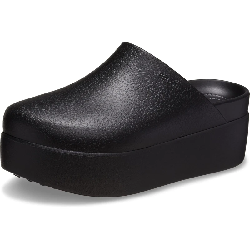 Crocs, Women, Dylan Platform Clog, Black, 8 UK Women - Image 1