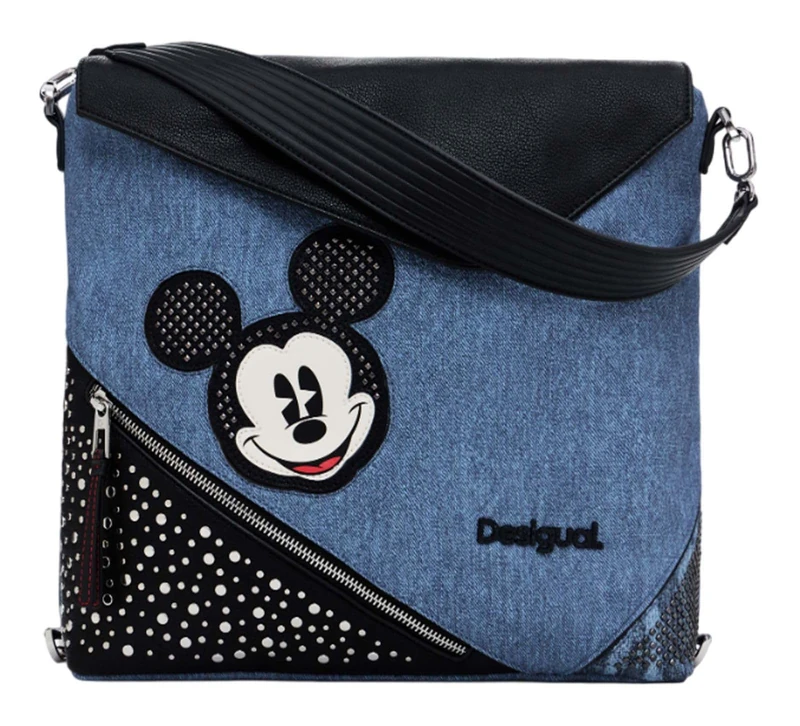 Desigual shoulder bag Mickey Backpack Denim Dark Blue multicolored