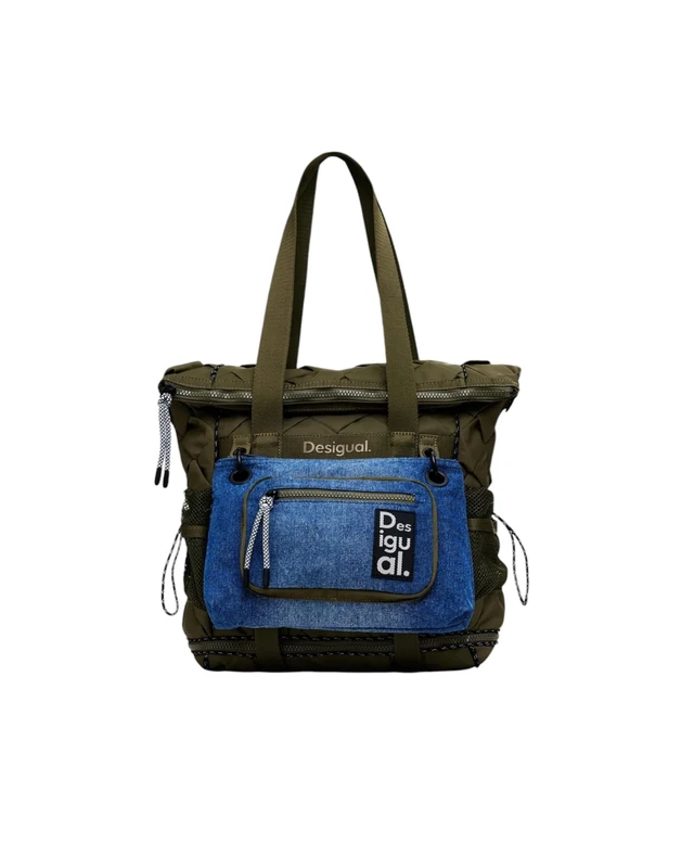 Desigual Women's Accessories Nylon Backpack Big, Green, One Size