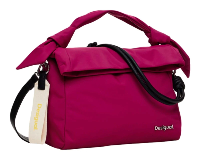 Desigual Women Accessories Nylon Hand Bag, red, One Size
