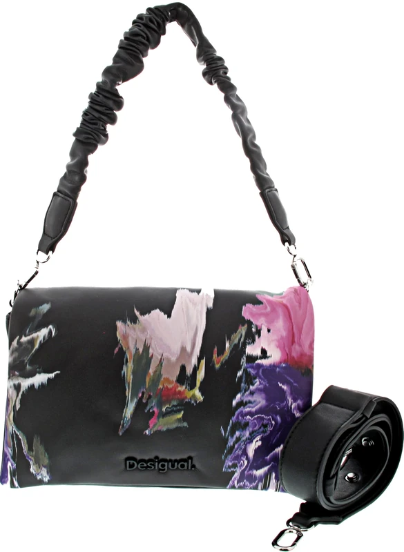 Desigual shoulder bag cross body bag Spry Dortmund Flap Shoulderbag Black multicolored