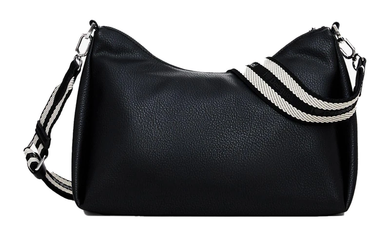 Desigual cross body bag Half Logo Mayari Maxi Handbag Black