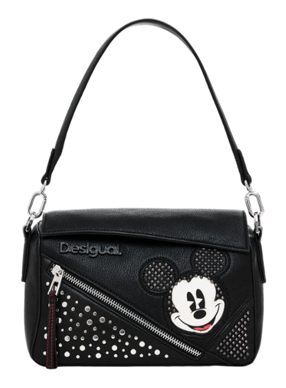 Desigual Women's Accessories PU Hand Bag, Black, black, One size