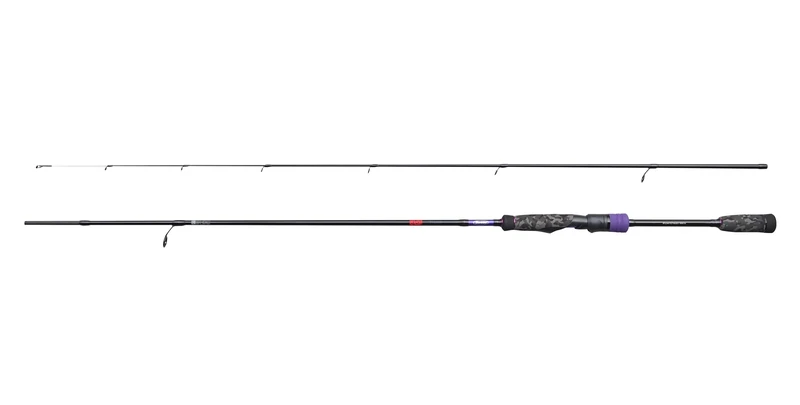 Berkley URBN II Finesse Spinning Fishing Rod – Lightweight 30HDC Carbon, Fast Action, Stainless Steel Guides, Ergonomic Design – Sensitive Rod for Urban Predator Anglers, 2.00m