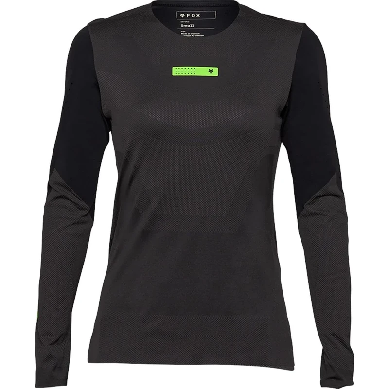 Fox Racing Fox Lady RAWTEC Women's Long Sleeve Cycling Jersey, Black, M Shirt, M
