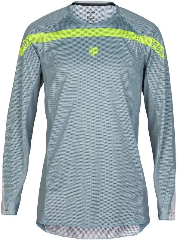 Fox Racing Fox Airline Aviation Unisex Adult Long-Sleeved Jersey Grey XL