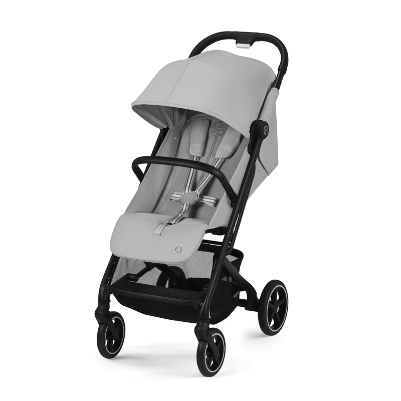 Cybex Beezy Stroller - Black/Fog Grey-Light Grey PU1