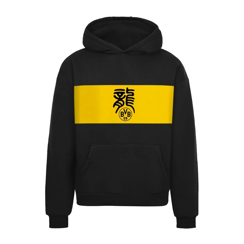 Borussia Dortmund BVB CNY Hoodie Black Size L, black, L