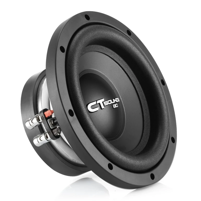 CT Sounds Bio 8" 600 Watt Dual 2 Ohm Car Subwoofer