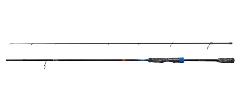 Berkley URBN II Spinning Fishing Rod – Lightweight 30HDC Carbon, Fast Action, Stainless Steel Guides, Ergonomic Design – High-Performance Rod for Urban Predator Anglers, 2.40m