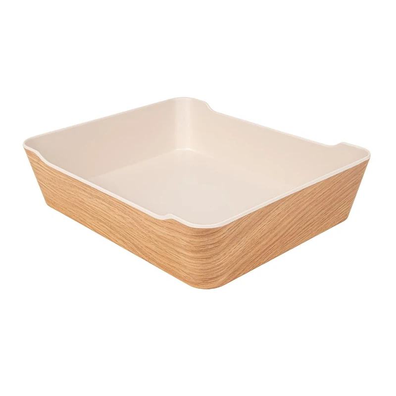 Garcia de Pou Set of 6 Bento Boxes Asami Ware 3000ml 29 x 24 x 6.7 cm Similar Wood Melamine - Image 1