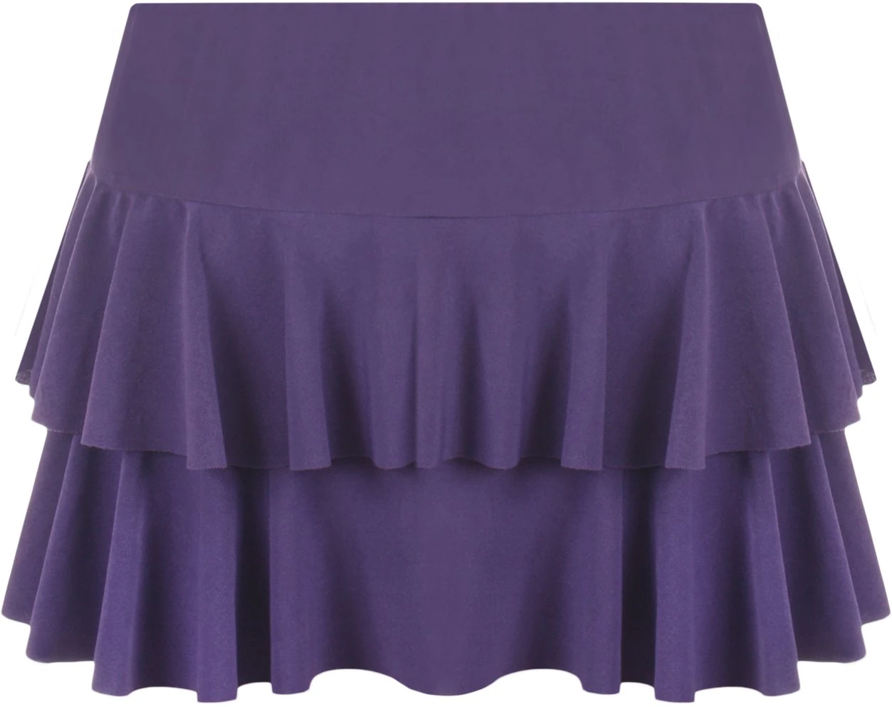 ANZEE Women's RARA Mini Short Skirt Ladies Party Casual Club Wear Frill Skirt Fancy Dress Casual Summer Wear (Purple S-M)