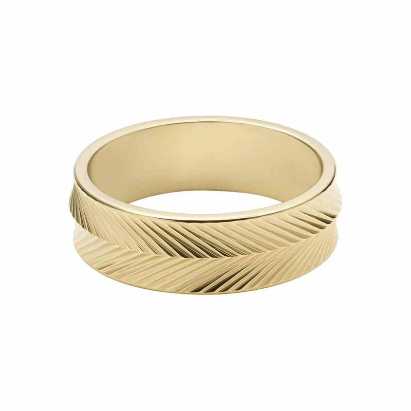 Fossil Women's Stainless Steel band Rings - Image 1